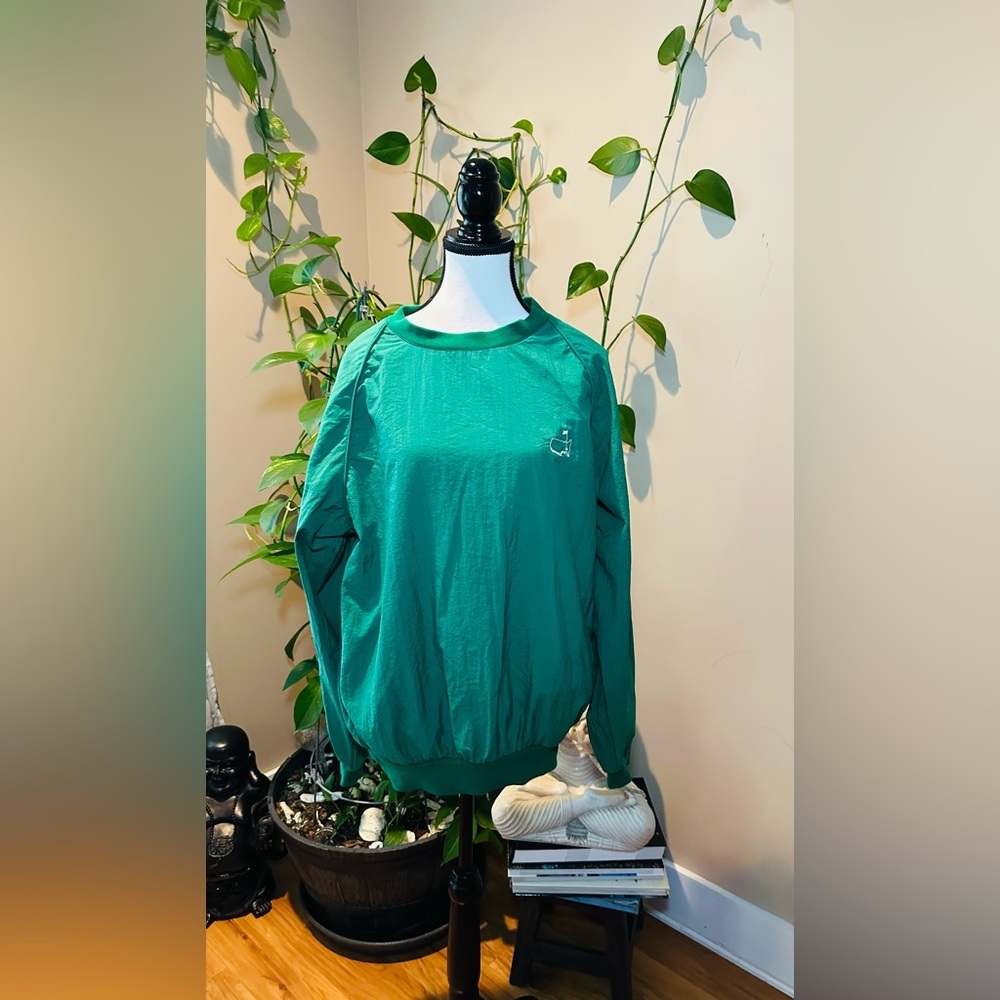 Vintage Slazenger Green Golf Shirt Large